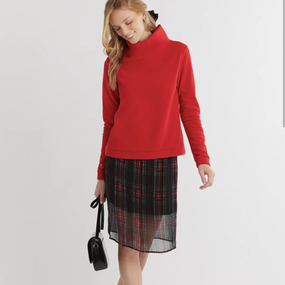 NWT Park Slope Vello Scarlet Fleece - Dudley Stephens - Picture 8 of 9